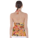 Fantasy Psychedelic Surrealism Trippy Tie Back Tankini Top View2