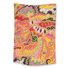 Fantasy Psychedelic Surrealism Trippy Large Tapestry by Modalart