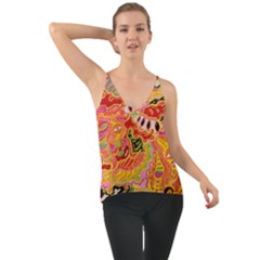 Fantasy Psychedelic Surrealism Trippy Chiffon Cami by Modalart