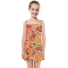 Fantasy Psychedelic Surrealism Trippy Kids  Summer Sun Dress by Modalart