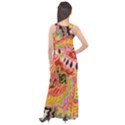 Fantasy Psychedelic Surrealism Trippy Sleeveless Velour Maxi Dress View2