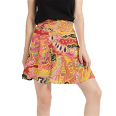 Fantasy Psychedelic Surrealism Trippy Waistband Skirt by Modalart