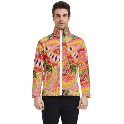 Fantasy Psychedelic Surrealism Trippy Men s Bomber Jacket by Modalart