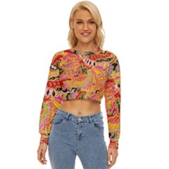 Fantasy Psychedelic Surrealism Trippy Lightweight Long Sleeve Sweatshirt by Modalart