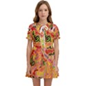 Fantasy Psychedelic Surrealism Trippy Kids  Sweet Collar Dress View1