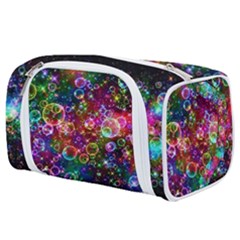 Psychedelic Bubbles Abstract Toiletries Pouch by Modalart