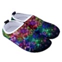 Psychedelic Bubbles Abstract Men s Sock-Style Water Shoes View3