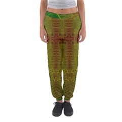 Psychedelic Screen Trippy Women s Jogger Sweatpants by Modalart