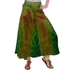 Psychedelic Screen Trippy Women s Satin Palazzo Pants by Modalart