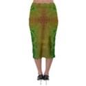 Psychedelic Screen Trippy Midi Pencil Skirt View2