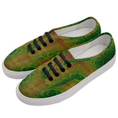 Psychedelic Screen Trippy Women s Classic Low Top Sneakers by Modalart