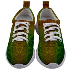 Psychedelic Screen Trippy Kids Athletic Shoes by Modalart