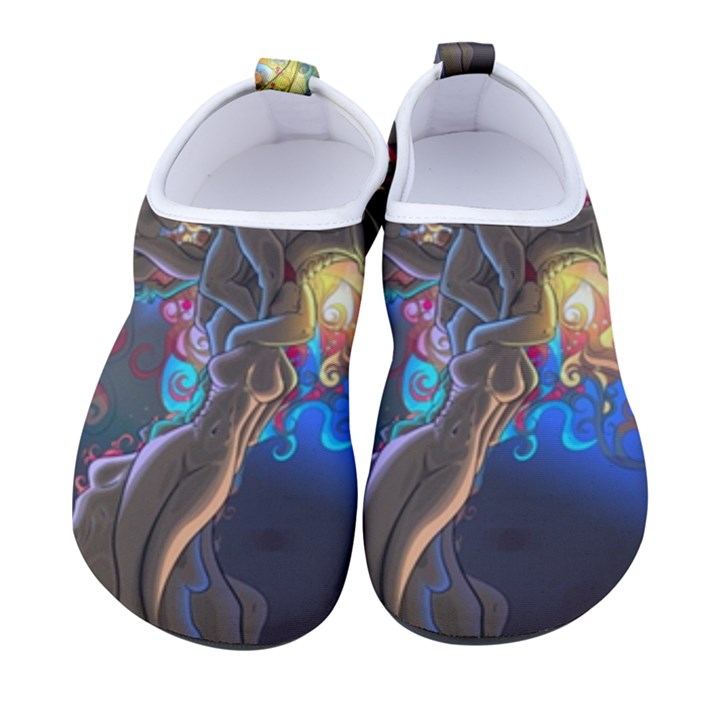 Psychedelic Tree Abstract Psicodelia Women s Sock-Style Water Shoes