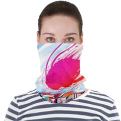 Artistic Psychedelic Art Face Seamless Bandana (adult) by Modalart