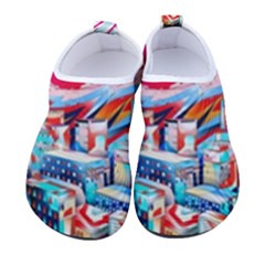 Artistic Psychedelic Art Men s Sock-style Water Shoes