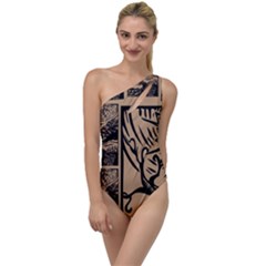 Artistic Psychedelic To One Side Swimsuit by Modalart