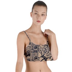 Artistic Psychedelic Layered Top Bikini Top  by Modalart