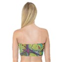 Green Peace Sign Psychedelic Trippy Bandeau Top View2