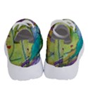 Green Peace Sign Psychedelic Trippy Running Shoes View4