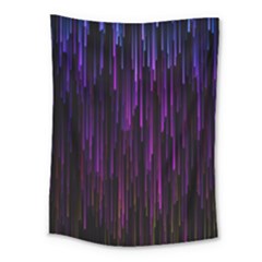 Stars Are Falling Electric Abstract Medium Tapestry by Modalart