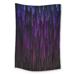 Stars Are Falling Electric Abstract Large Tapestry by Modalart