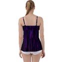 Stars Are Falling Electric Abstract Babydoll Tankini Top View2