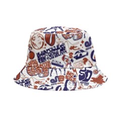 Artistic Psychedelic Doodle Bucket Hat by Modalart