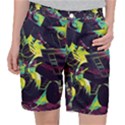 Artistic Psychedelic Abstract Women s Pocket Shorts View1