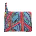 Hippie Peace Sign Psychedelic Trippy Premium Foldable Grocery Recycle Bag View4