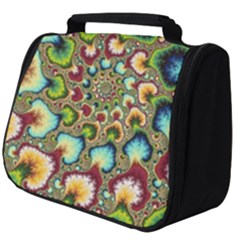 Colorful Psychedelic Fractal Trippy Full Print Travel Pouch (big) by Modalart