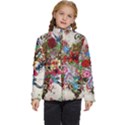 Valentine s Day Heart Artistic Psychedelic Kids  Puffer Bubble Jacket Coat View1