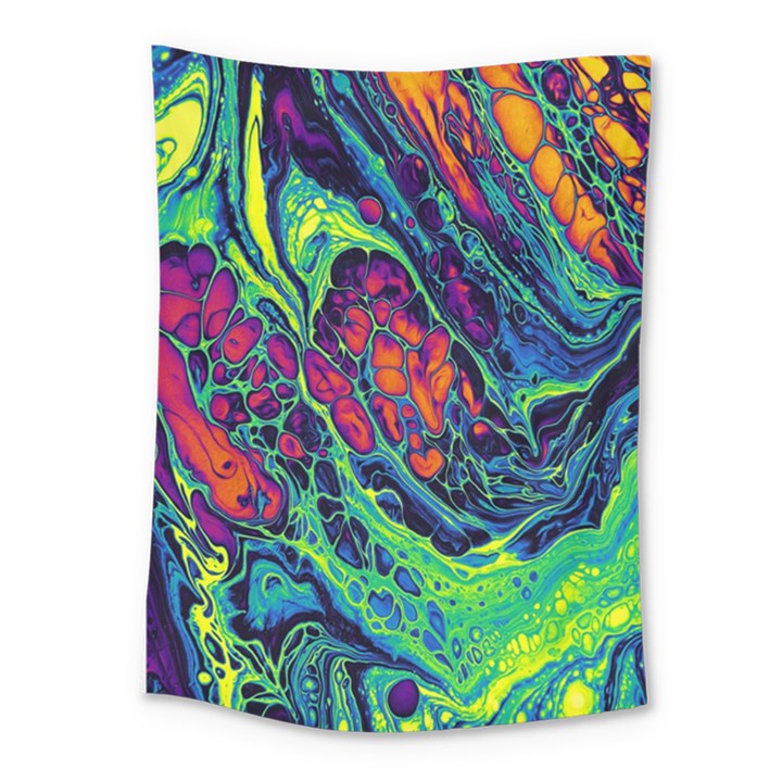 Color Colorful Geoglyser Abstract Holographic Medium Tapestry