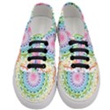 Mandala Pattern Rainbow Pride Women s Classic Low Top Sneakers View1