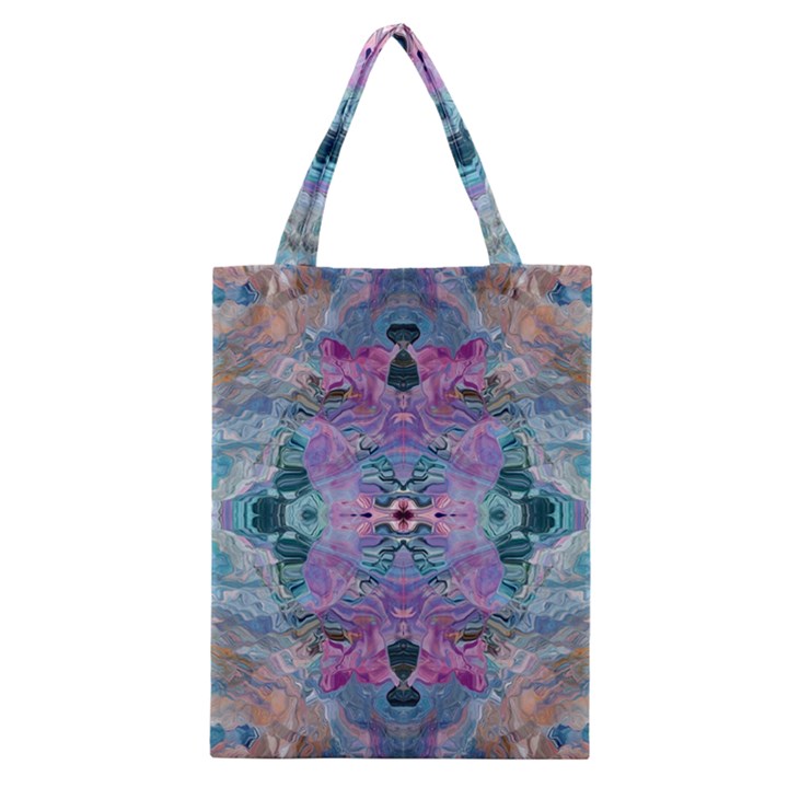 Grey Pink Blend Classic Tote Bag