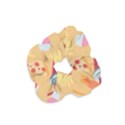 Fast Junk Food  Pizza Burger Cool Soda Pattern Velvet Scrunchie View1