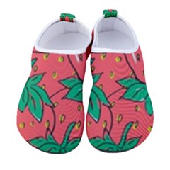 Texture Sweet Strawberry Dessert Food Summer Pattern Men s Sock-style Water Shoes