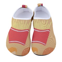 Fast Junk Food  Pizza Burger Cool Soda Pattern Women s Sock-style Water Shoes by Sarkoni