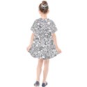 Food Doodle Pattern Kids  Smock Dress View2