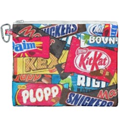 Pop Art Food Cute Patterns Canvas Cosmetic Bag (xxxl) by Sarkoni