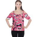 Big Mouth Worm Cutout Shoulder T-Shirt View1