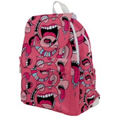 Big Mouth Worm Top Flap Backpack by Dutashop