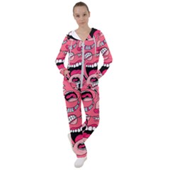 Big Mouth Worm Women s Tracksuit by Dutashop