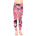 Big Mouth Worm Kids  Leggings View1