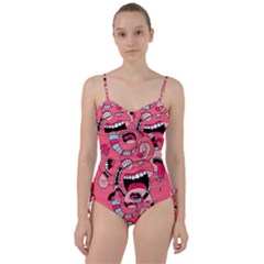 Big Mouth Worm Sweetheart Tankini Set by Dutashop