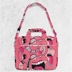 Big Mouth Worm Macbook Pro 13  Shoulder Laptop Bag  by Dutashop