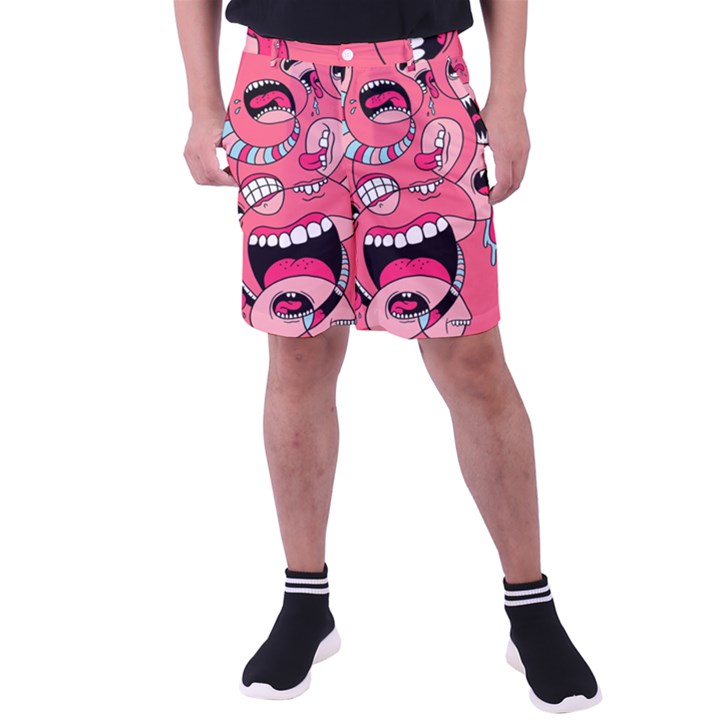 Big Mouth Worm Men s Pocket Shorts