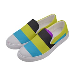 Bigender Flag Copy Women s Canvas Slip Ons by Dutashop