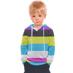 Bigender Flag Copy Kids  Overhead Hoodie by Dutashop