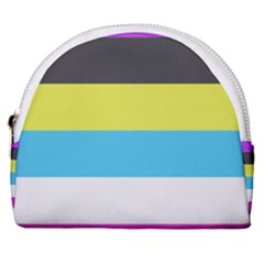 Bigender Flag Copy Horseshoe Style Canvas Pouch by Dutashop