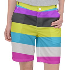 Bigender Flag Copy Women s Pocket Shorts by Dutashop